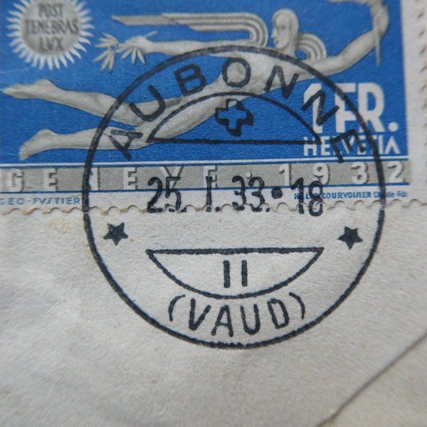 Tutti i francobolli: 1919 / TOP - Flugpost - Beleg mit F 2 – Usato da Egliswil venduto da Trens01 5