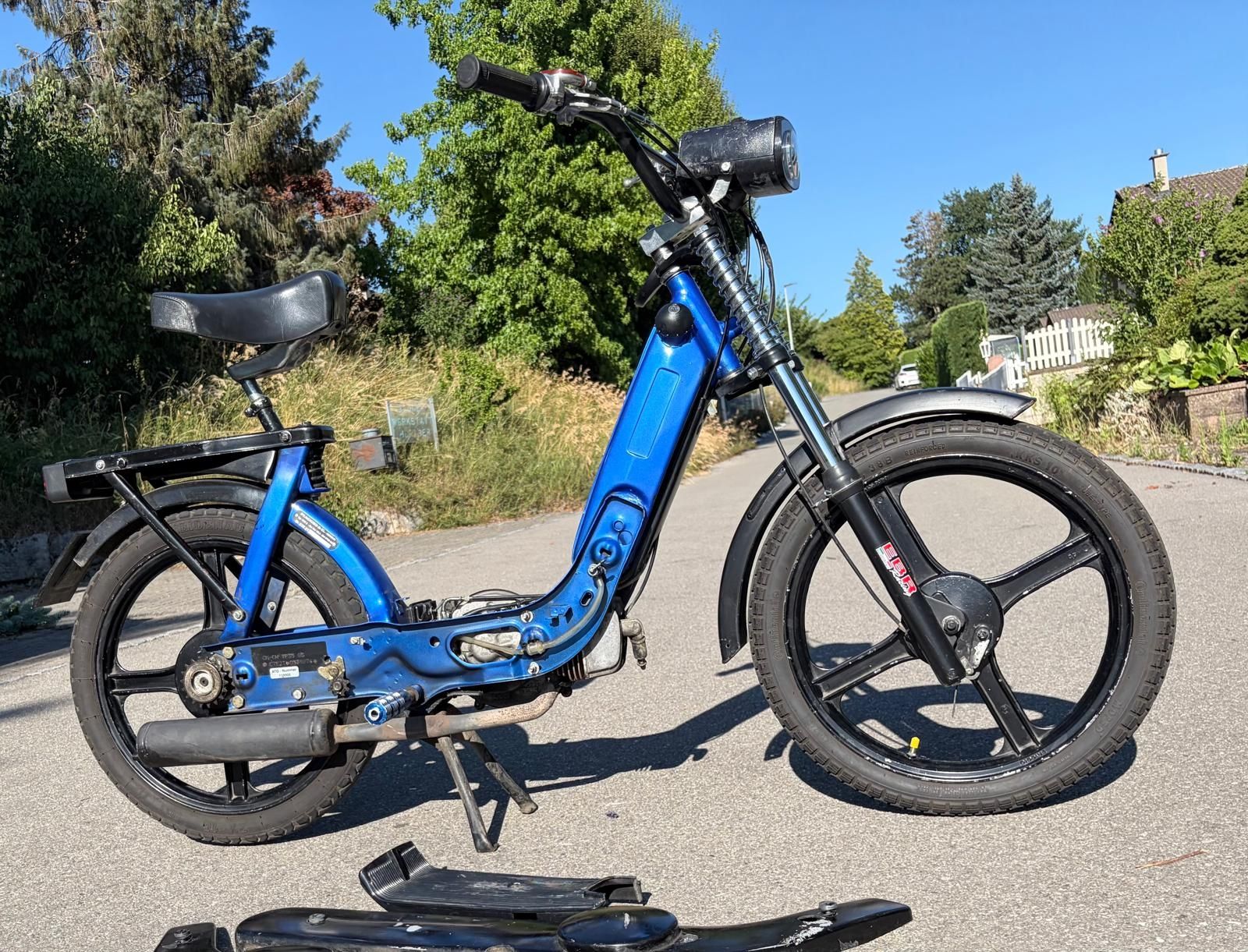 Piaggio Ciclomotori: Piaggio Ciao mit EBR Gabel und EVOK LED Licht – Usato da Gempenach venduto da Sj_hunter