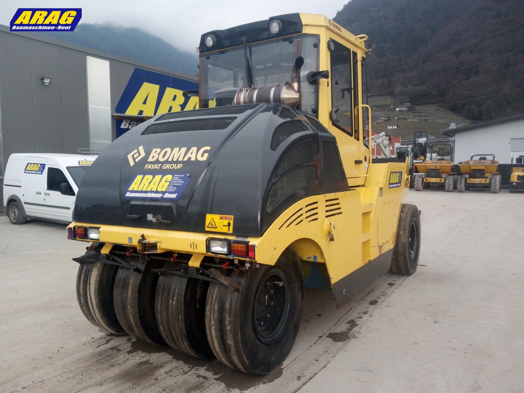 Bomag Tutte le macchine: Bomag BW24 RH Walze – Usato da Hasle LU venduto da Arag08 7