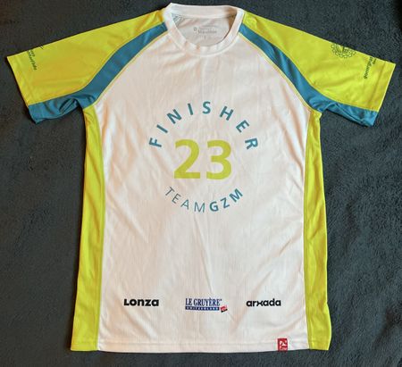 Laufshirt Marathon Gr. S Finisher Zermatt Marathon