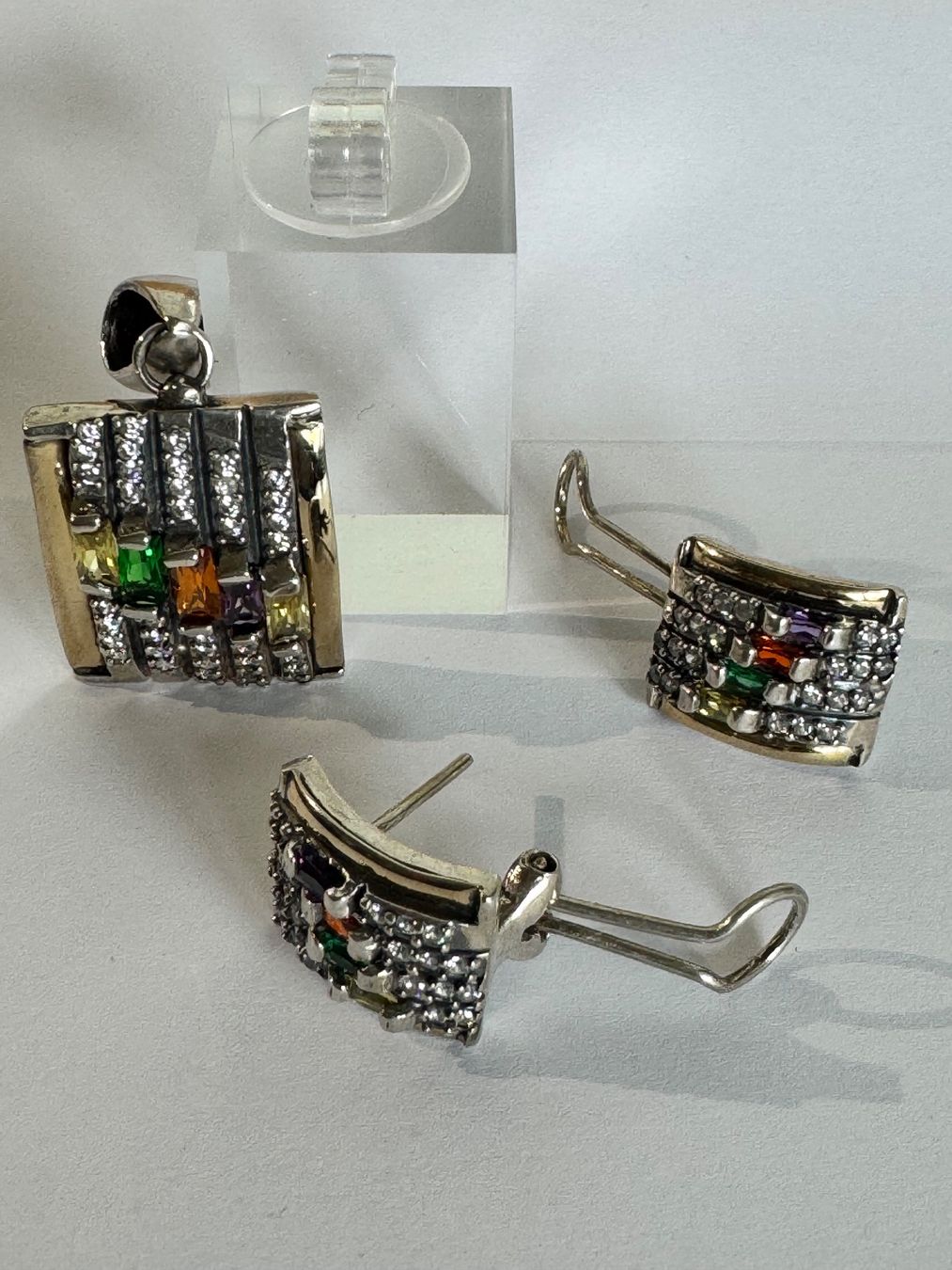 Altri gioielli: Neu exclusive Set aus 925 Sterling Silber – Nuovo e nell'imballaggio originale da Bern venduto da Javero 1