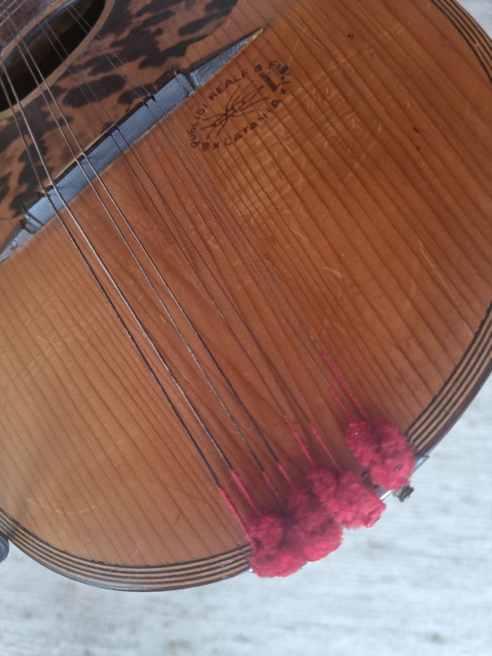 Strumenti musicali: Puglisi Mandoline Catania, Antik, mit Tasche – Usato da Seengen venduto da Anoukian 8