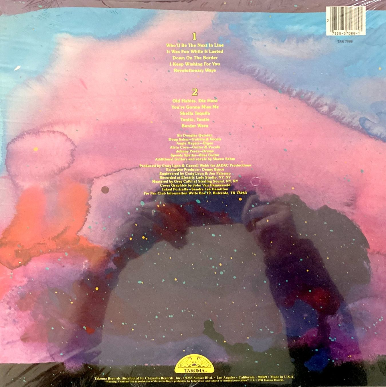 Dischi in vinile: SIR DOUGLAS QUINTET - BORDER WAVE – Nuovo e nell'imballaggio originale da Bottens venduto da hotter-than-hell 1