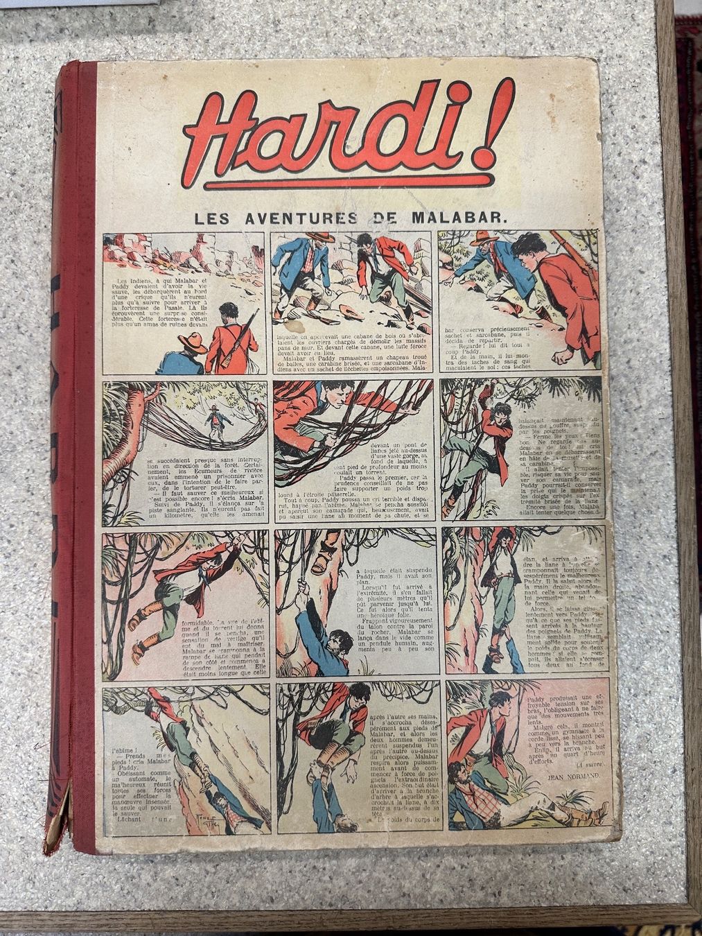 Fumetti: Antik Comics Hardi Les Aventures de Malabar – Usato da Reiden venduto da Zofi-Brocki