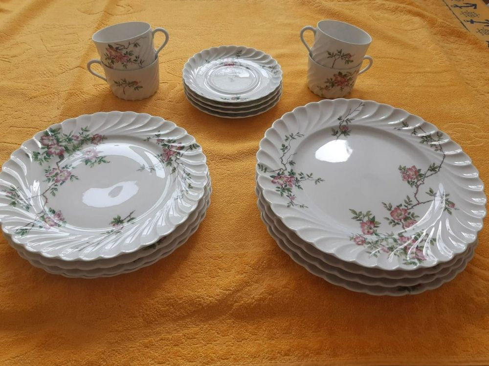 Porzellan Haviland Limoges, 4er Set Kaufen auf Ricardo