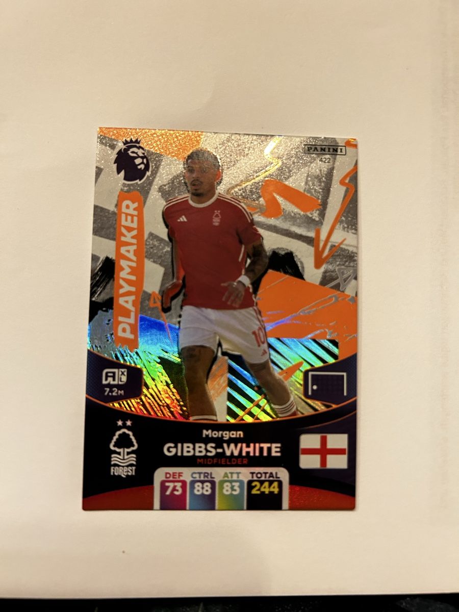 Panini Carte collezionabili: Gibbs-White Panini 2024 Adrenalyn – Nuovo (secondo la descrizione) da Zug venduto da Bure0
