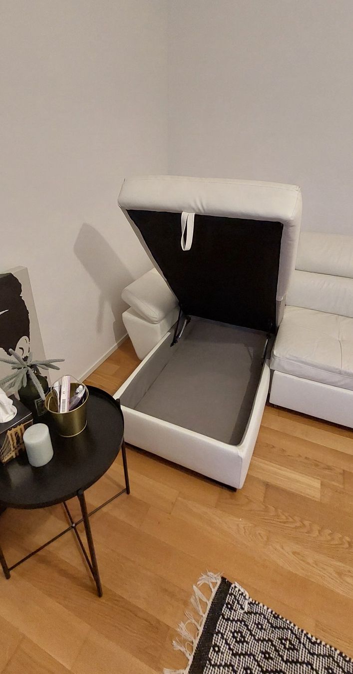 Sofas: Ecksofa Weiss Leder, gut erhalten – Gebraucht aus Winterthur von Nena1981 5
