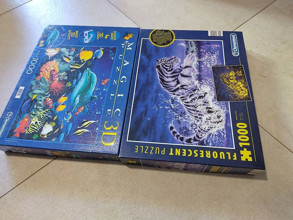 Puzzles: Lot de 2 puzzles – D'occasion à Petit-Lancy par chevalier
