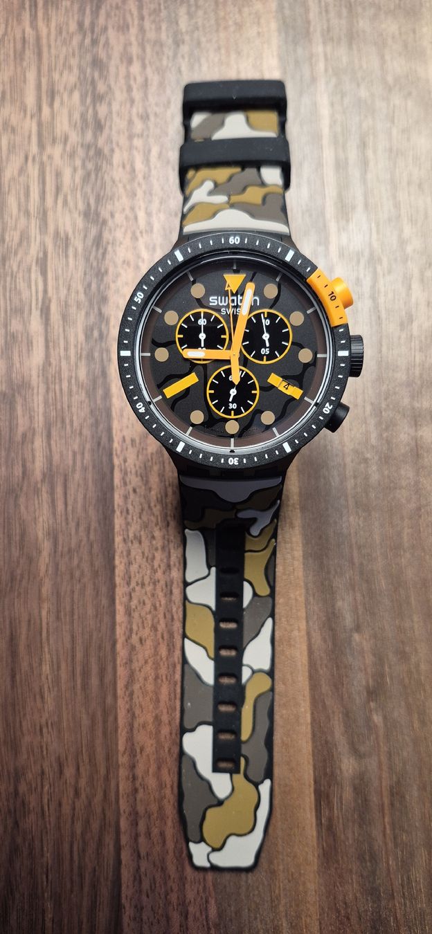 Swatch Orologi: Swatch Big Bold Chrono EscapeDesert – Nuovo (secondo la descrizione) da Dornach venduto da Signs0