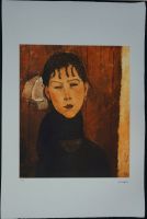 Amedeo Modigliani   HANDNUMMERIERT  DRUCKSIGNIERT