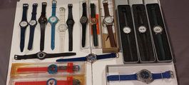 Lot17 montres quartz style décontracté toutes foncionnelles