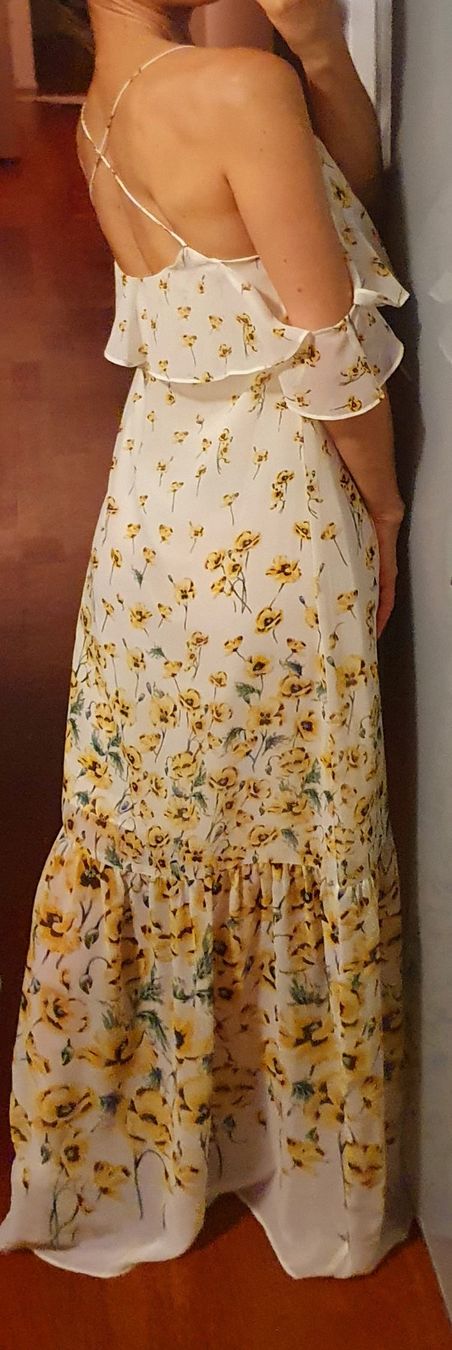 Zara Vestiti: Maxi Kleid Zara Grösse 34 – Usato da Stansstad venduto da InStyle8