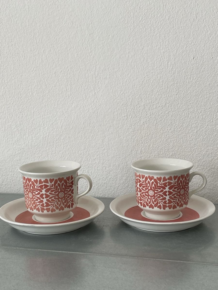 Arabia Tasses: Arabia Tytti vintage coffeetasse set – D'occasion à Basel par Amechan. 4