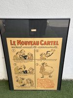 Affiche originale de 1928 intitulée "Le Nouveau Cartel”