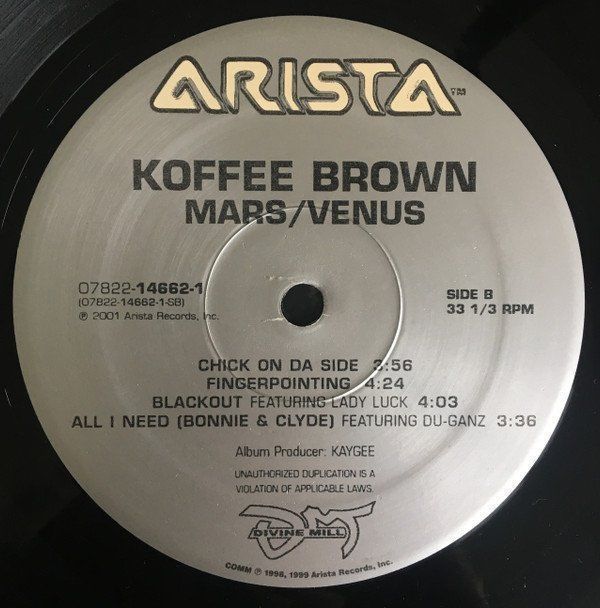 Dischi in vinile: Koffee Brown ‎– Mars / Venus (LP) – Usato da Genève venduto da jim.k 4