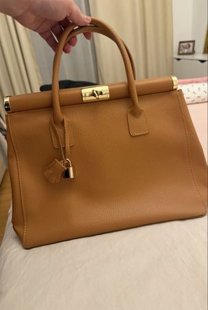 Leder Tasche wie Kellybag