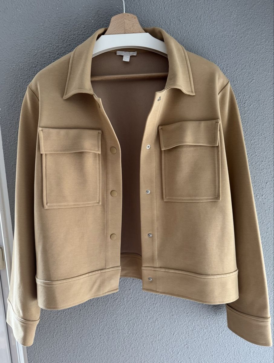 Cos Giacche: COS BEIGE COTTON JACKET SIZE M - AS NEW ! – Nuovo (secondo la descrizione) da Lausanne venduto da joltei 3