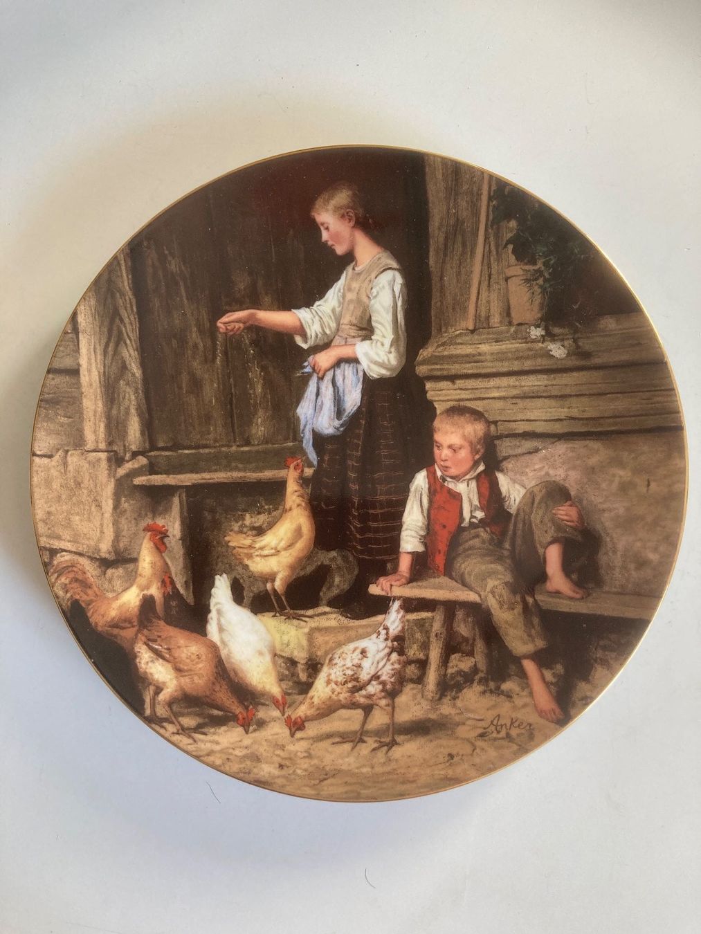Assiettes: 4 Langenthal - Anker -Teller 1986 - 1988 – D'occasion à Zürich par Chaeffeler 3