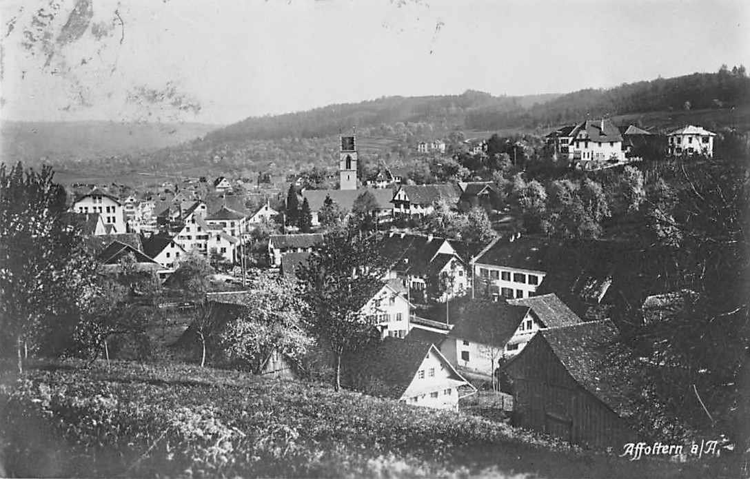 Cartoline postali: GRUSS aus AFFOLTERN a.A. 1925 – Usato da Lufingen venduto da Rac0