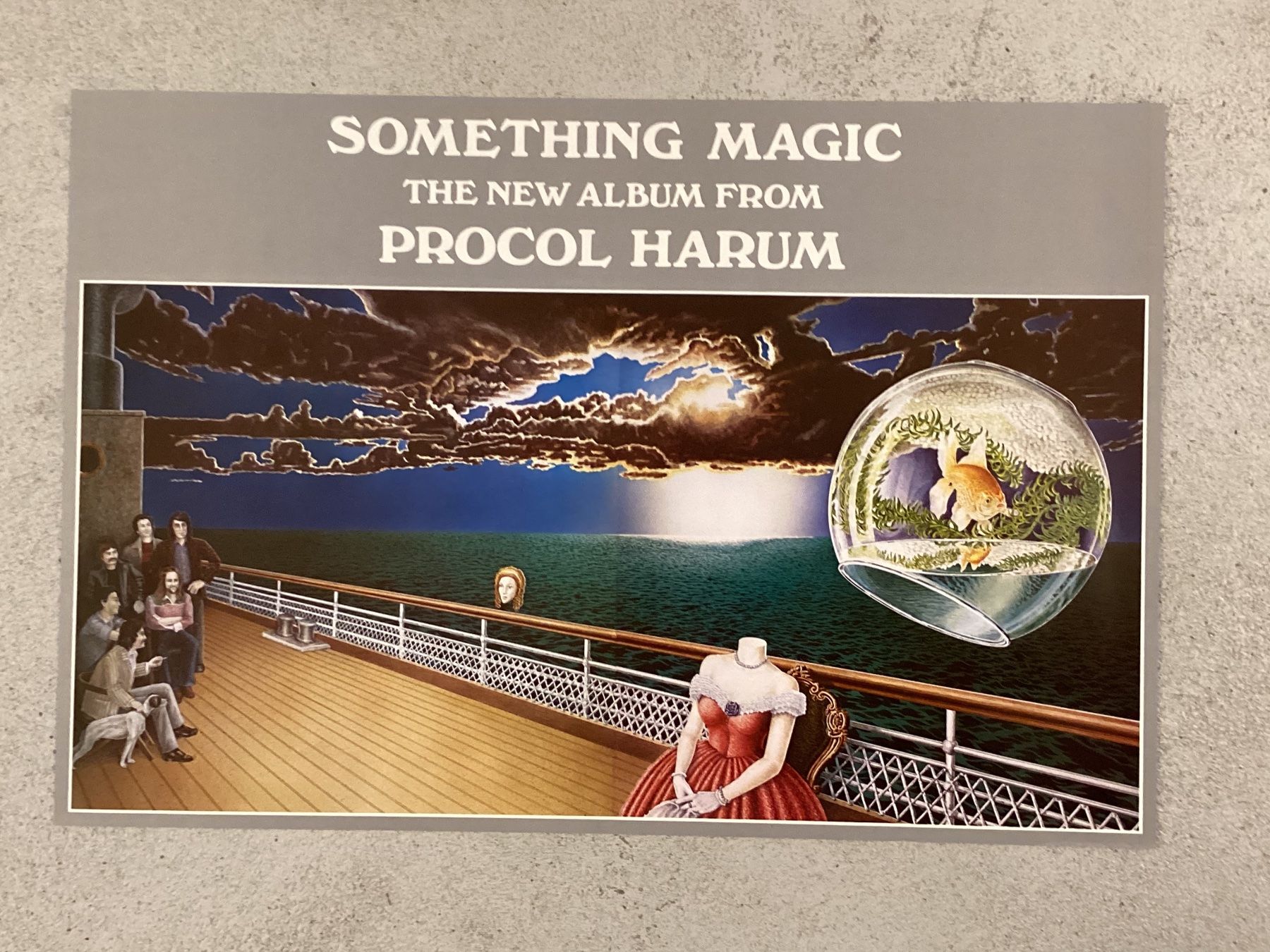 Poster & Bilder: Promoplakat Procol Harum Something Magic 1977 – Gebraucht aus Gutenswil von Hamzian