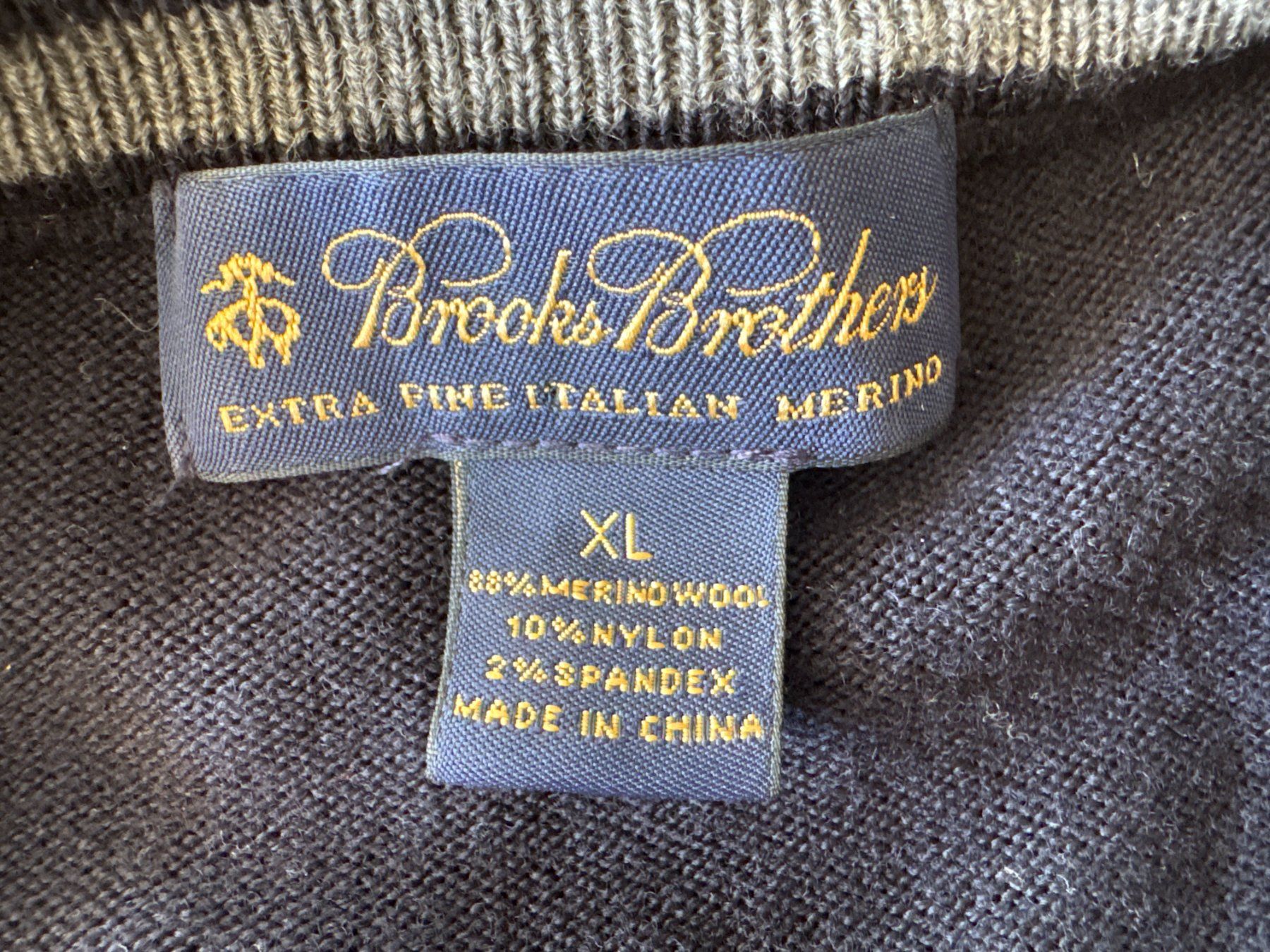 Maglioni & Felpe: Brooks Brothers Merino Pullover – Usato da Elgg venduto da Jo_Naj 1