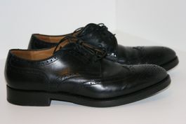 Herrenschuh Budapester - Der Klassiker, schwarz, Gr. 41