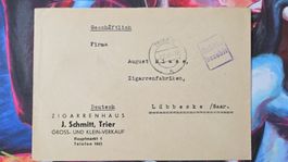 CL35 Enveloppe + Timbre Allemagne 1945