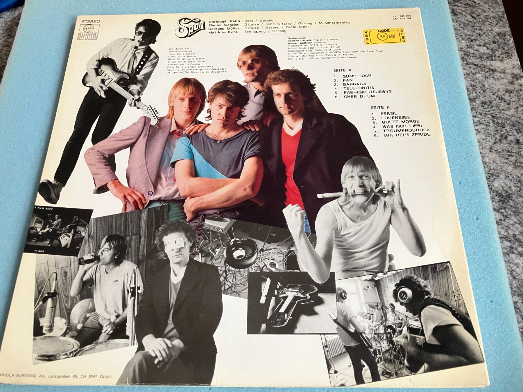 Schallplatten: Span – Gebraucht aus Aarwangen von Jukebox3 2