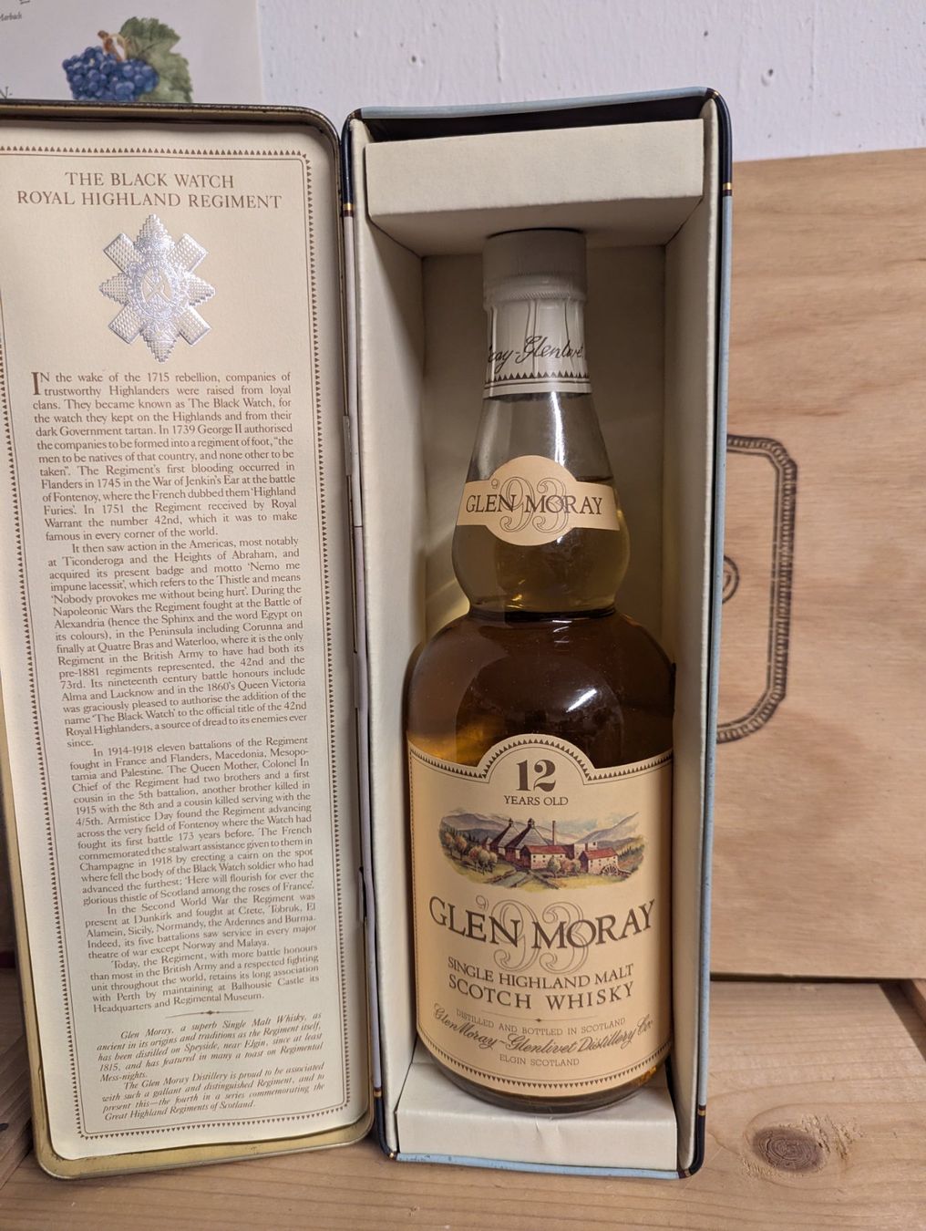 Bevande alcoliche: Glen Moray 12 Years - Highland Regiments – Usato da Uetikon am See venduto da kil_zky5