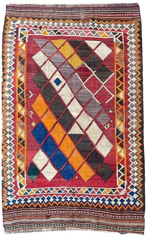 Tapis: Qashqa'i Kelim 217 x 142 cm – D'occasion à Eglisau par Teppichportal