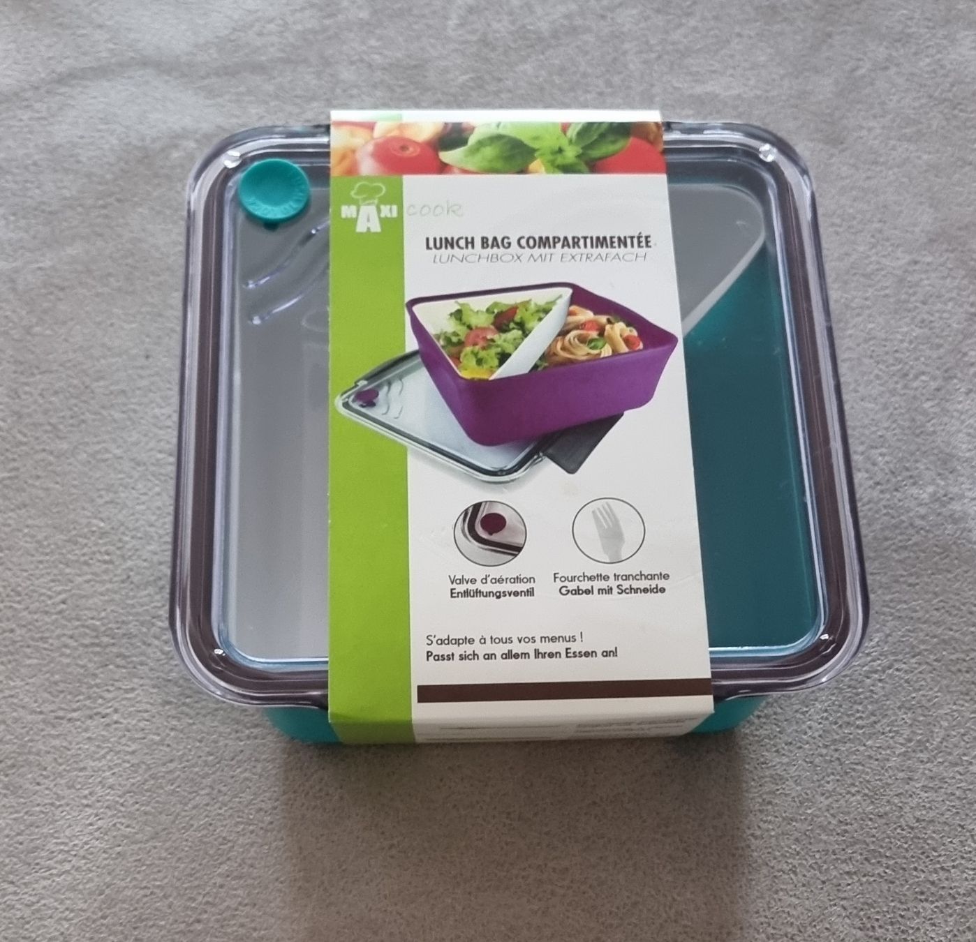 Contenitori & Simili: Lunch box compartimenté, avec fourchette 🍴 – Usato da Lausanne venduto da isa_2nnn 7