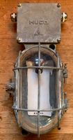 Stollenlampe HUCO aus Bunker der CH Armee