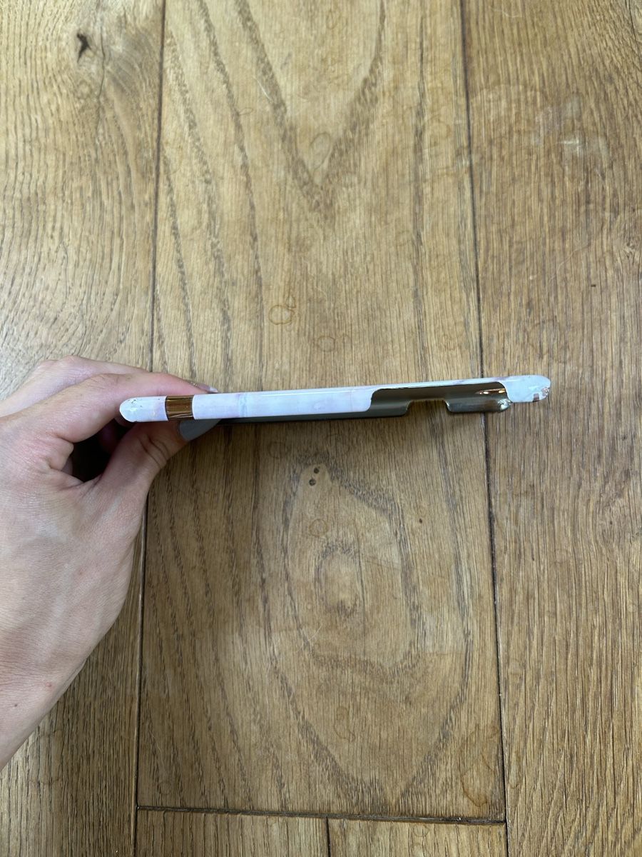 Apple Handys / Smartphones: Handyhülle Marmor Muster, IPhone 8 mit Riss – Gebraucht aus Frauenfeld von jae_vs6j 4
