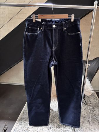 H&M Loose Fit Jeans - Dark Blue, Size 30/32 - Excellent!