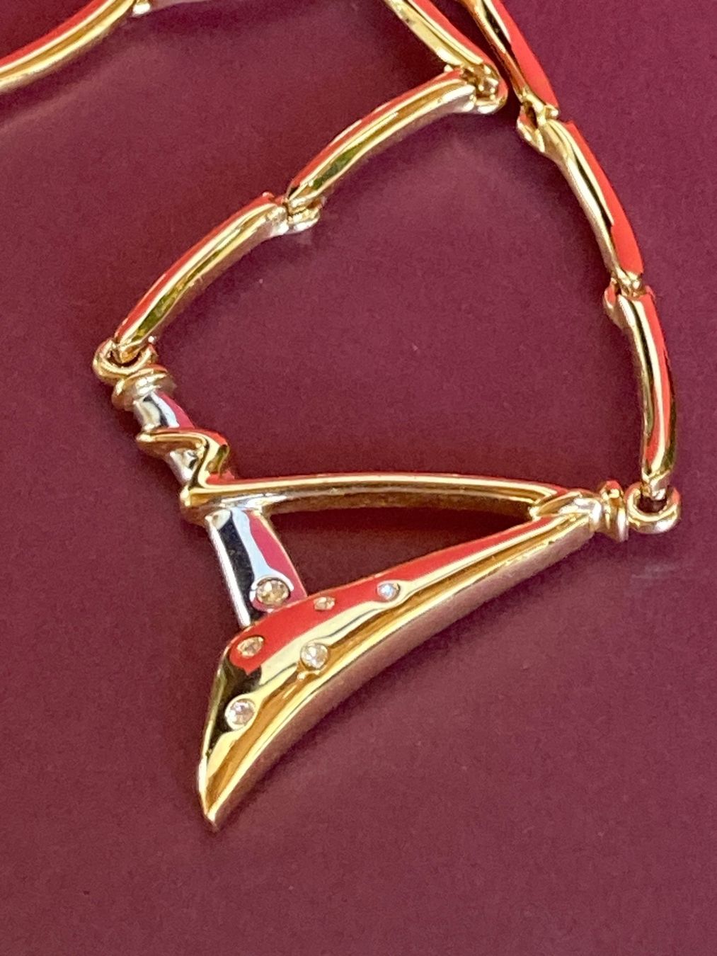 Catenine: Stylisch Vergoldet Kette m/w.G (50cm) – Usato da Laufen venduto da Trendmarket 9