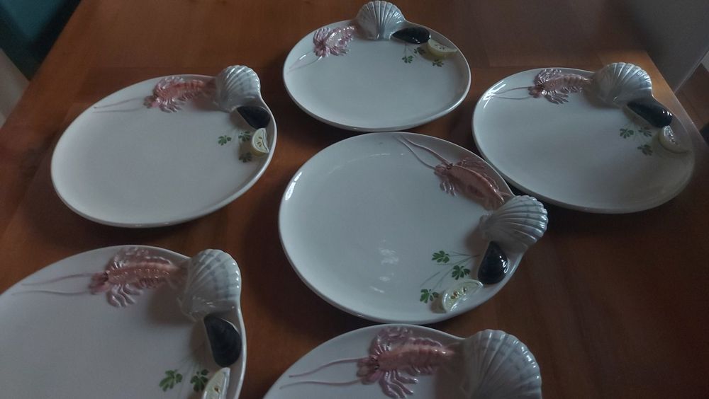 CRE ART ITALY MAJOLICA HUMMERTELLER HANDBEMALT VBC Kaufen auf Ricardo