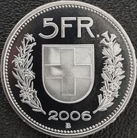 5 Franken 2006 stgl. / aus Münzsatz