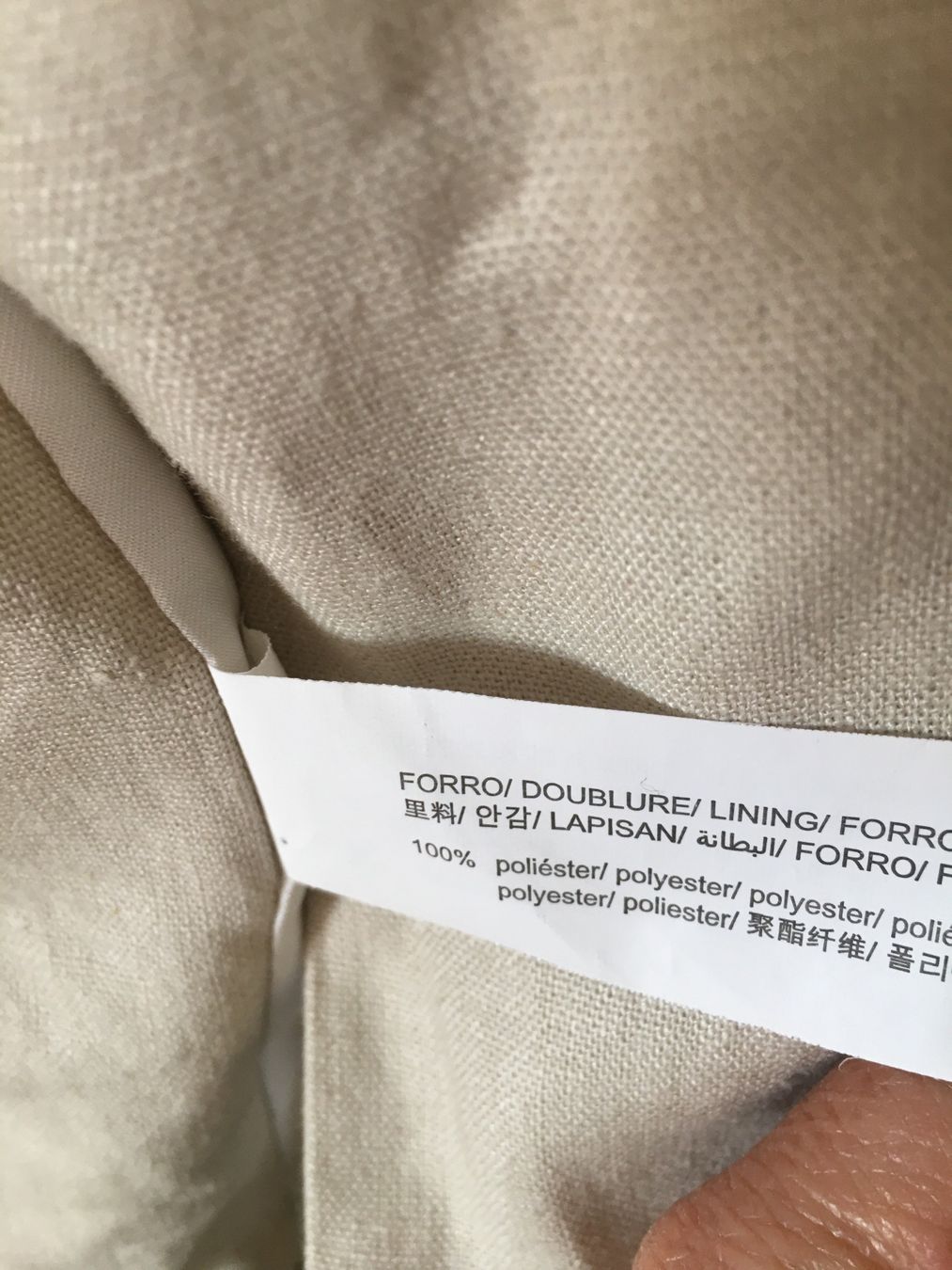 Bershka Giacche: Oversize Blazer Bershka Leinen – Usato da Suhr venduto da mar_6lb7 4