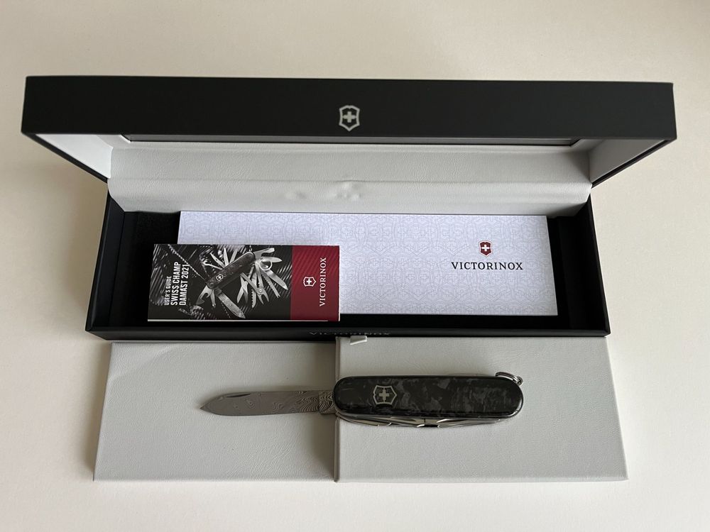 Victorinox Damast 2021 Limited Edition Swiss Champ | Kaufen Auf Ricardo