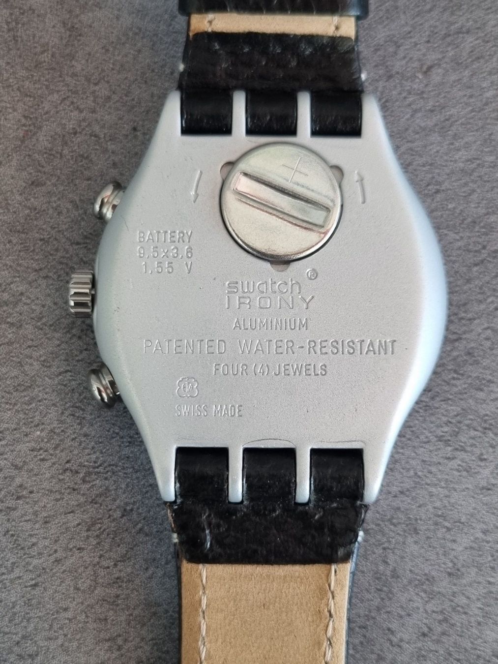 Swatch Orologi: Swatch Irony Chrono "High Tail" 1996 Neu mit Verpackung! – Nuovo (secondo la descrizione) da Lenzburg venduto da freedomky 2