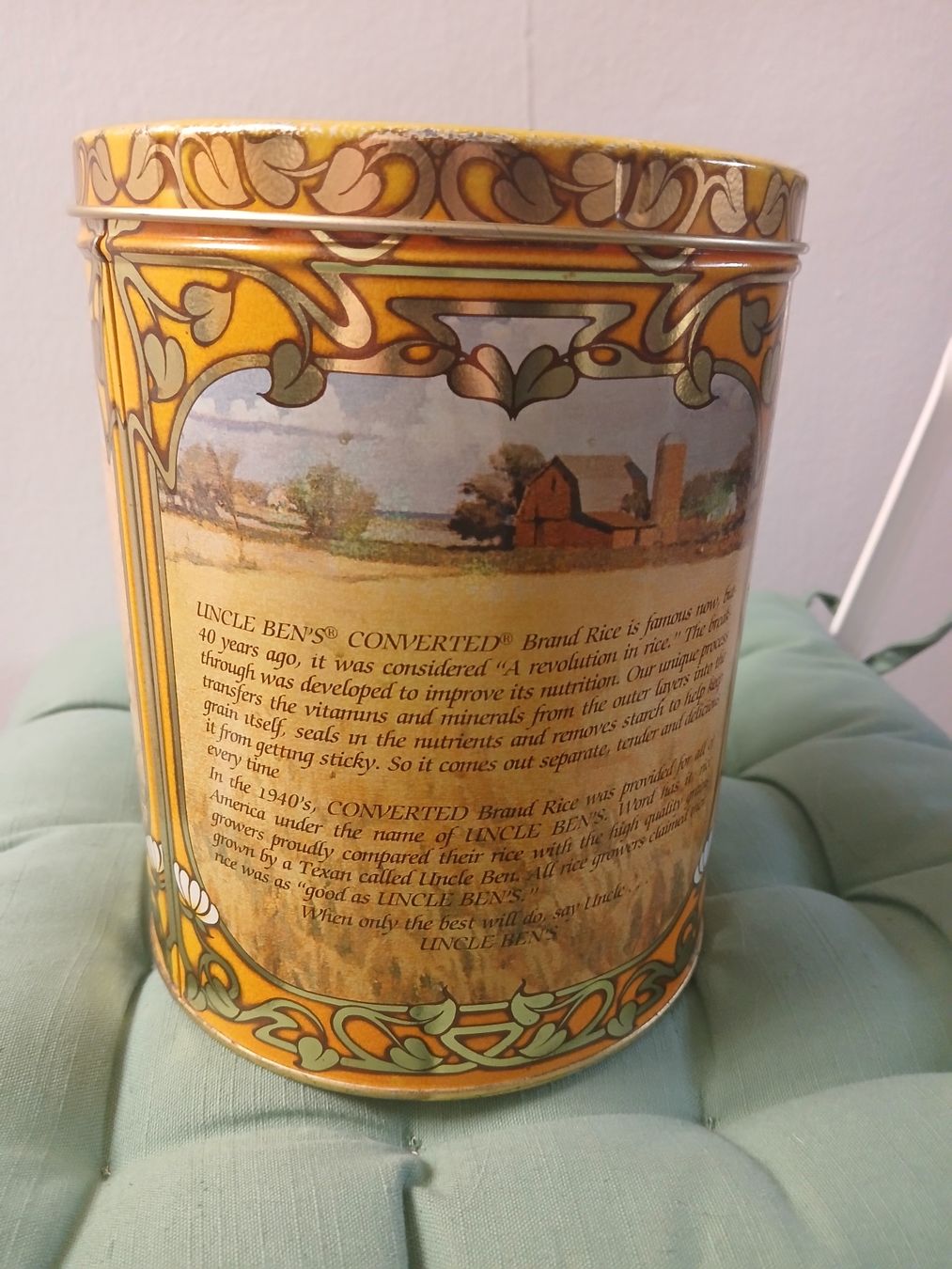 Zuccheriere: Uncle Ben's Vintage Blechdose – Usato da Würenlos venduto da sul_cm8q 2
