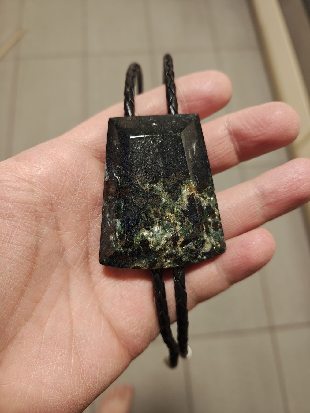 Cravatte: Bolo-Tie mit Kambaba-Jaspis – Usato da Affoltern am Albis venduto da chassa2