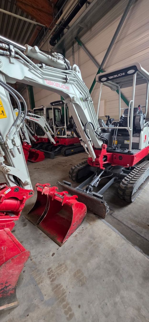 Takeuchi Escavatori: Bagger Takeuchi Mieten Thurgau Bodensee Ostschweiz – Usato da Lengwil venduto da x-rent 5