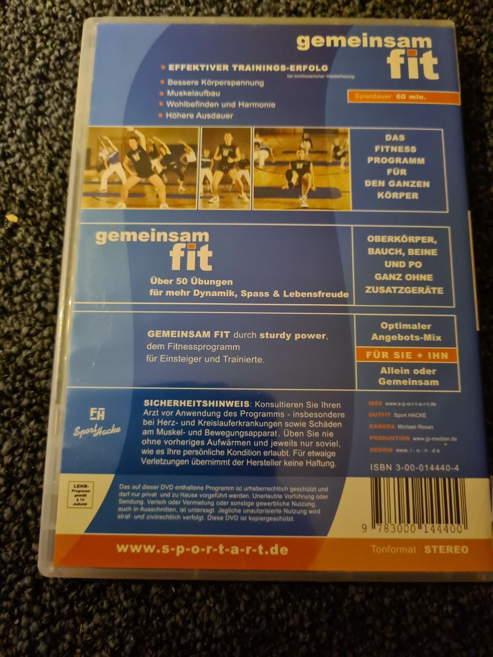 Tutti i DVDs: GEMEINSAM FIT(12279) – Usato da Ruswil venduto da jan_bxl5 1
