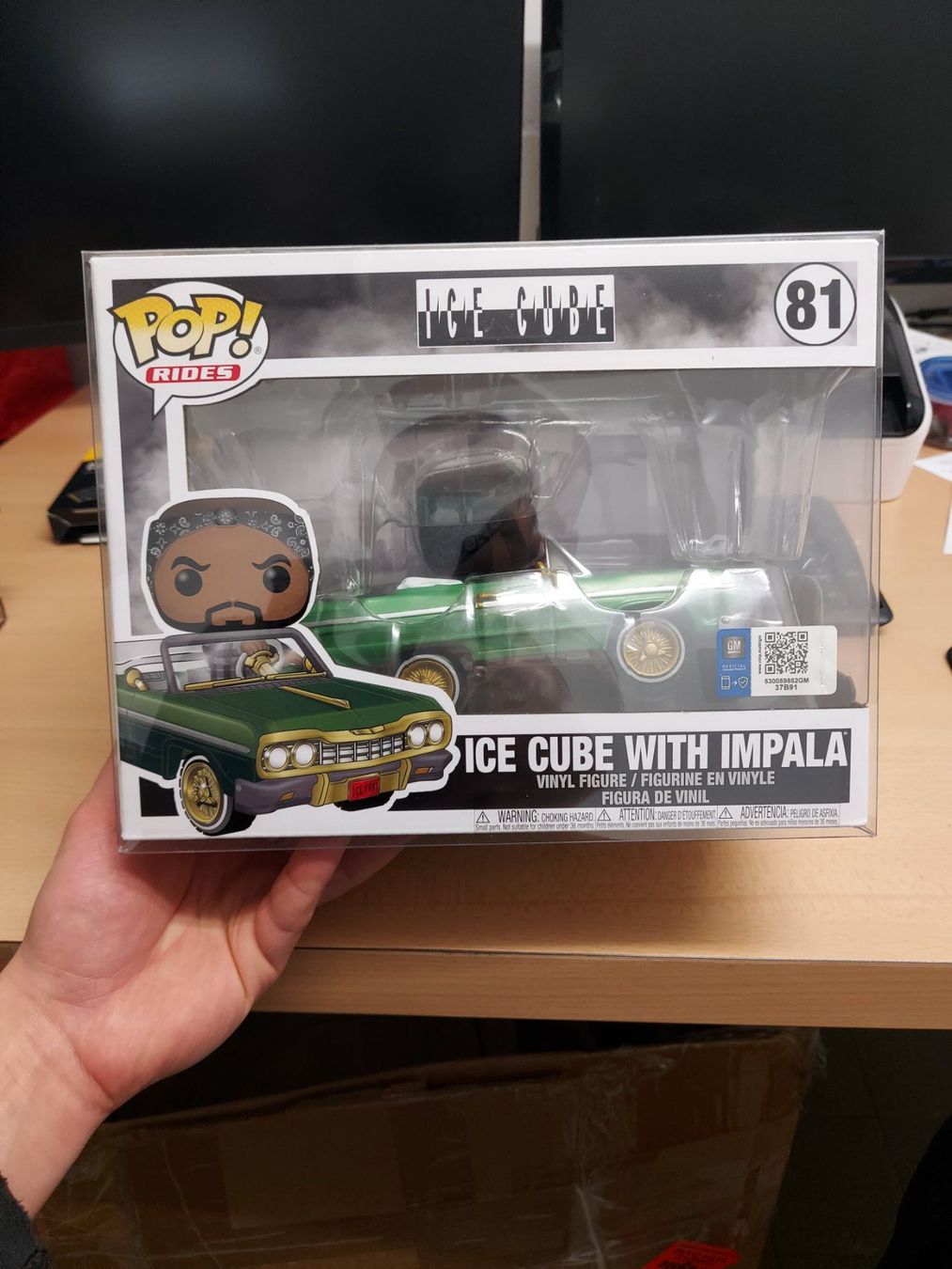 Funko Statuette: Funko POP! Rides -  Ice Cube with Impala Inkl. Schutzhülle – Nuovo e nell'imballaggio originale da Hedingen venduto da Mr.Poopybutthole
