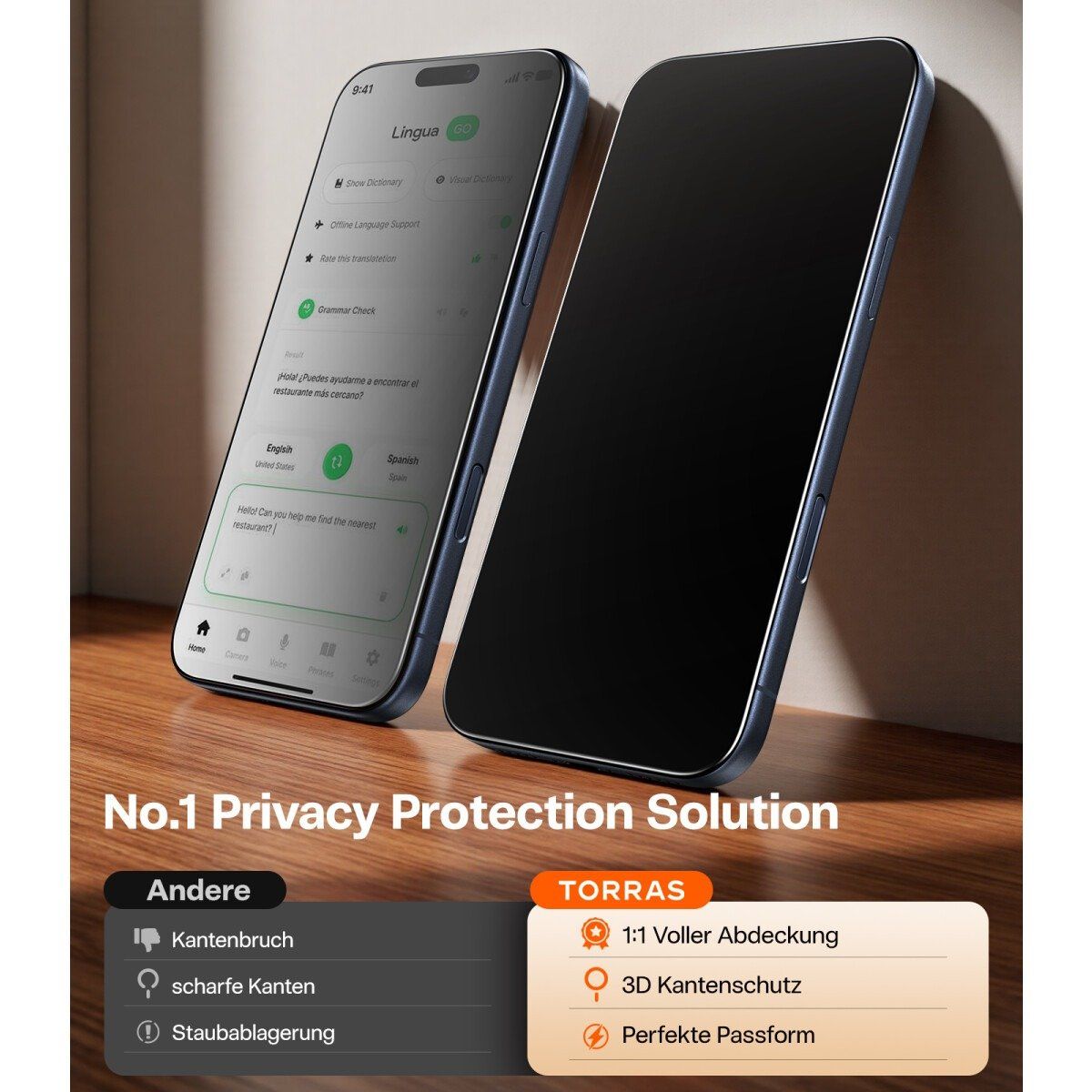 Ritocchi & pellicole di protezione: TORRAS – Install Master Privacy iPhone 17 Air – Nuovo e nell'imballaggio originale da Altnau venduto da schnappfix 1