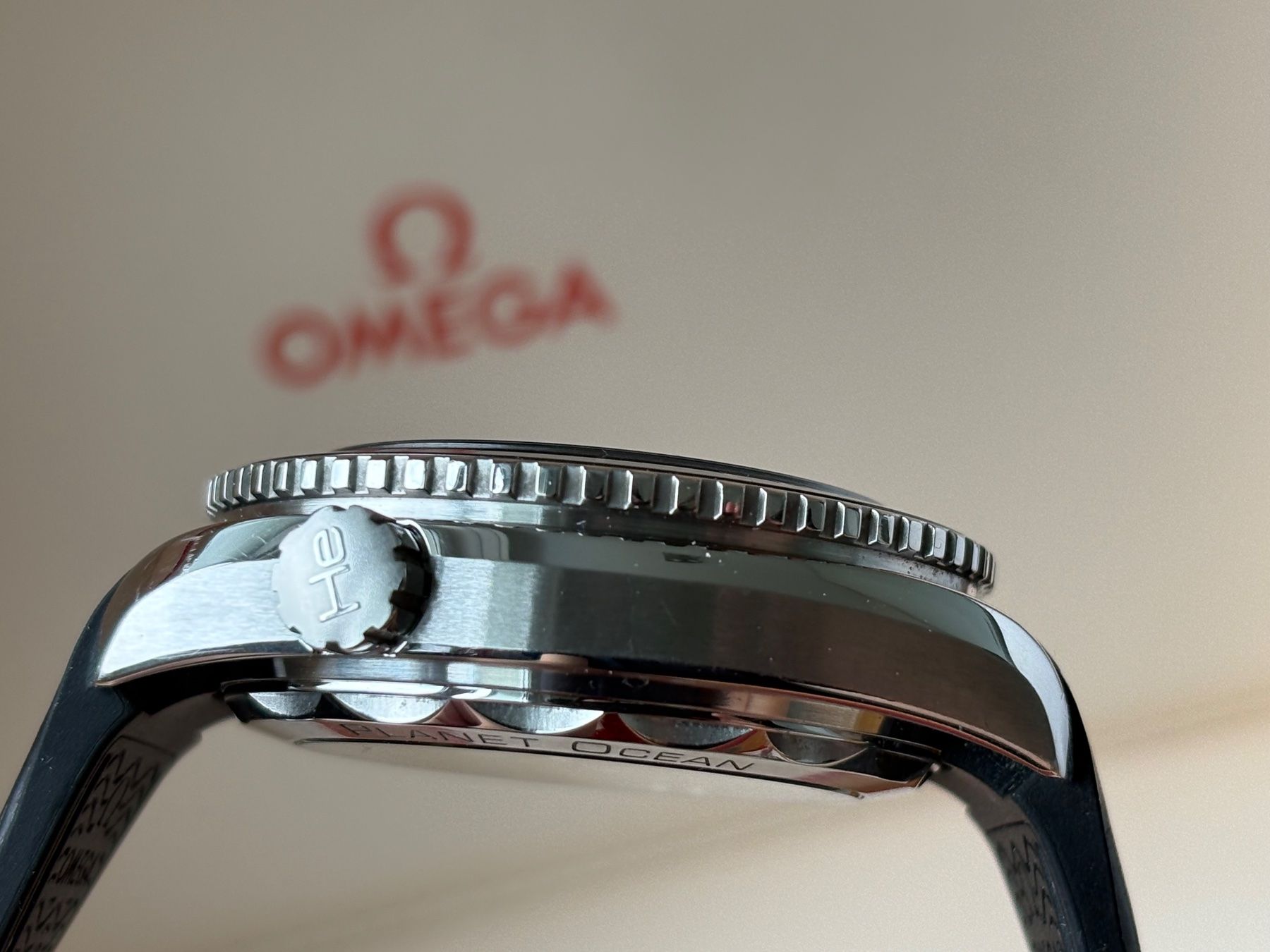 Omega Orologi: OMEGA Seamster Planet Ocean 43.5mm Fullset – Usato da Birsfelden venduto da Mynos 6