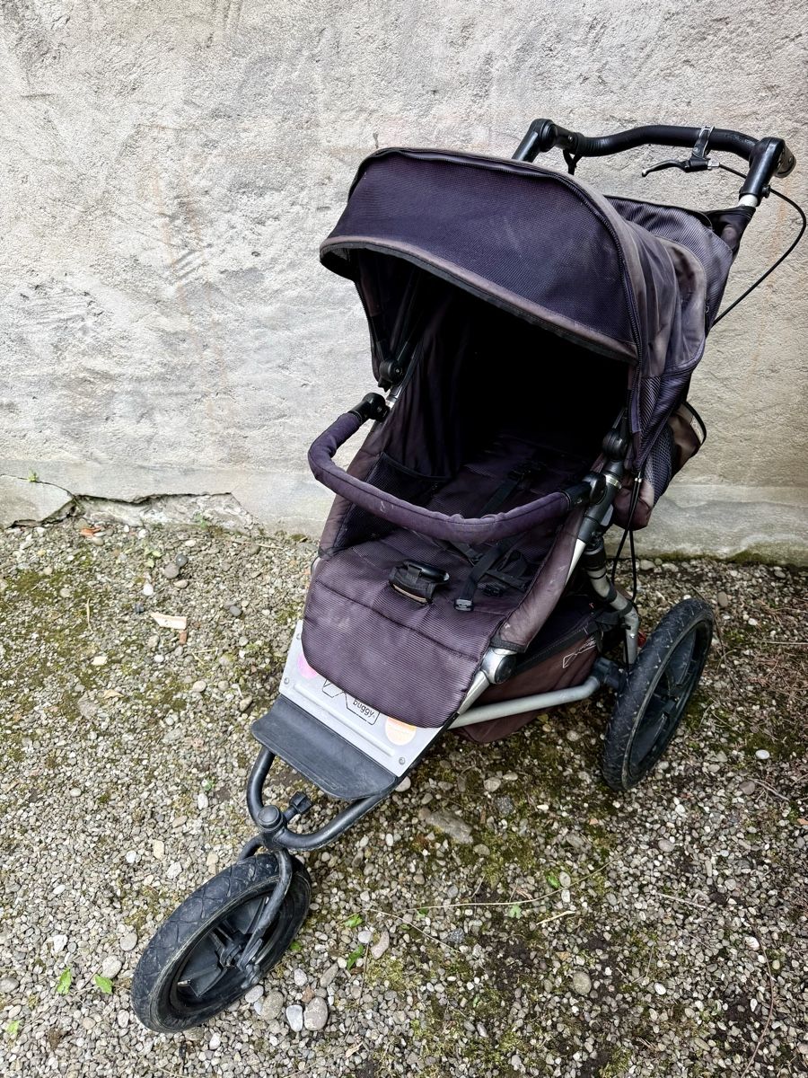 Mountain Buggy Carrozzine: Mountain Buggy Terrain mit Carrycot Plus – Usato da Basel venduto da vita108 5