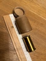 Antike Teleskop-Okular mit Holzköcher Mikroskope Holzbox