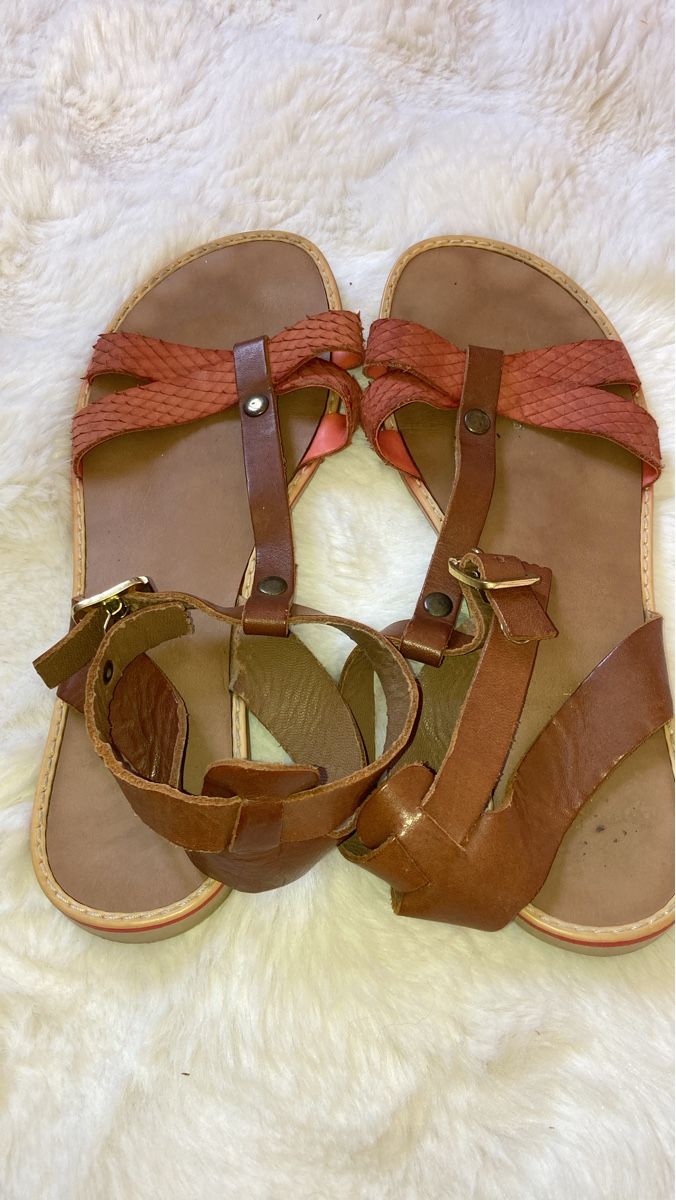 Damenschuhe: Sommersandalen☀️Gr.38 – Gebraucht aus Morschach von leonie87